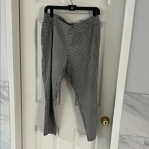 Jules & Leopold Gingham Pattern Pants
